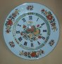 Красив кухненски порцеланов часовник чиния-Junghans, снимка 2
