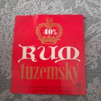 Етикет Rum Tuzemski, снимка 1 - Други ценни предмети - 35946912