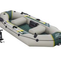 Надуваема лодка 65160 Hydro-Force™ 2.95 m x 1.30 m x 46 cm Ranger Elite X3 Raft , снимка 2 - Екипировка - 41485947