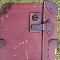 Ретро куфар от жакард, снимка 6 - Антикварни и старинни предмети - 44659087