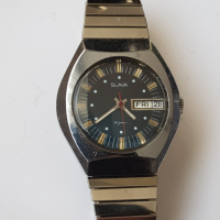 Мъжки механичен часовник Слава, снимка 1 - Антикварни и старинни предмети - 36161443