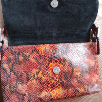 Страхотна нова италианска чанта от естествена кожа , снимка 6 - Чанти - 44665902
