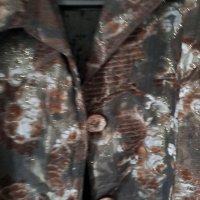 Дамска риза тип сако с лъскави нишки , снимка 4 - Ризи - 41489284