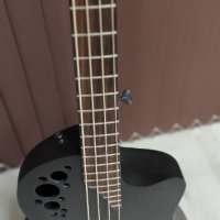 Бас китара   Ovation Elite TX Mid Depth Acoustic-Electric Bass Black, снимка 5 - Китари - 36012263