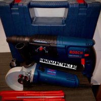 Нов перфоратор-къртач Бош Bosch GBH 2-26-DFR 1200W +Ъглошлайф BOSCH GWS 1000, снимка 4 - Други инструменти - 40833010