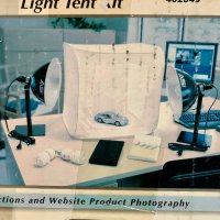 Smith-Victor Light Tent - мини фото студио, снимка 2 - Светкавици, студийно осветление - 41876473