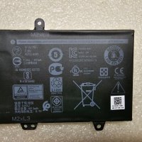 Оригинална Dell батерия Inspiron 11 3162, 3164, 3168 Series OJV6J 8NWF3 PGYK5 0PGYK5-7.6V 32Wh, снимка 3 - Части за лаптопи - 41042616