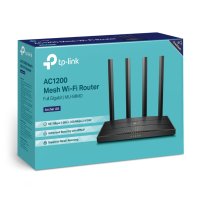 Рутер TP-Link Archer A6 AC1200, снимка 1 - Рутери - 40897988