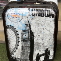 WeTravel пътнически куфар за ръчен багаж с 4ри колела 360°55/40/20, снимка 10 - Куфари - 44792550