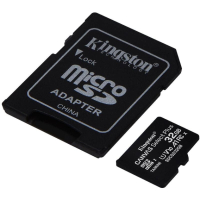 Micro Sd Hc Kingston 32gb клас 10 с адаптер Canvas Select Plus microSD Card, снимка 2 - Друга електроника - 44921463