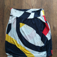 Kenzo multicolor skirt - страхотна къса пола , снимка 2 - Поли - 36117036