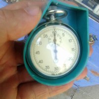 Съветски секундомер в пластмасова кутия, снимка 1 - Други ценни предмети - 40467103
