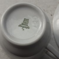 Немски порцелан Bavaria маркировка сервиз за чай 12 части, снимка 5 - Антикварни и старинни предмети - 35994312