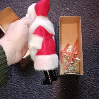 Оригинална играчка Дядо Мраз 1980г., снимка 1 - Плюшени играчки - 44585887