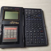 Ретро органайзер SHARP IQ-7300M Electronic Organiser 64KB, снимка 4 - Друга електроника - 38619799