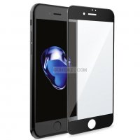 Apple iPhone 7 / 8 / SE 2020 - Стъклен Протектор за Целия Екран - Full Glue - Черен, снимка 1 - Фолия, протектори - 34445753