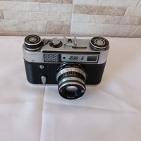 Стар механичен фотоапарат ФЕД 5/ FED 5 - Антика, снимка 4 - Антикварни и старинни предмети - 39436647
