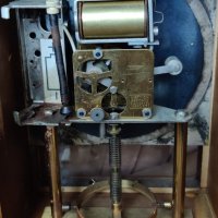 Уникален немски механичен настолен часовник HETTICH, снимка 5 - Антикварни и старинни предмети - 34835003