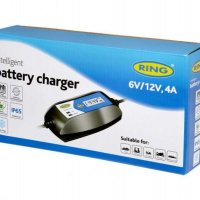 Дигитално зарядно устройство RING RESC404 / Smart Charger 6/12V 4A, снимка 5 - Аксесоари и консумативи - 39609212
