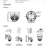 TVI/AHD/CVI/CVBS Водоустойчива Камера Hikvision DS-2CE76H0T-ITPFS 2.8мм 5MP EXIR IR 20M AoC Микрофон, снимка 4 - HD камери - 41502244