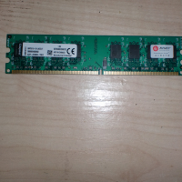 224.Ram DDR2 800 MHz,PC2-6400,2Gb,Kingston, снимка 1 - RAM памет - 36350633