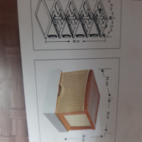 Продавам пластмасов шкаф с четири чекмеджета, снимка 3 - Аксесоари за кухня - 36288533