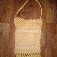 Плетена дамска чанта, снимка 2 - Чанти - 36318241