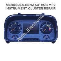 Диагностика и ремонт на табло с инструменти (километраж) за Mercedes-Benz Actros MP2, снимка 1 - Сервизни услуги - 39726118
