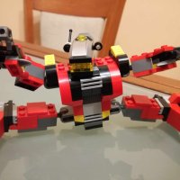 Конструктор Лего - модел LEGO Creator 3в1 - 5764 - Спасителен робот, снимка 4 - Конструктори - 42059732