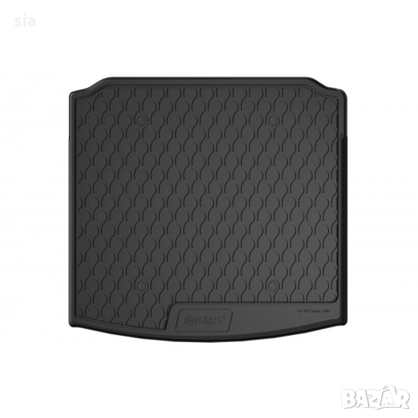 Гумена стелкa за багажник съвместима за VW Tiguan 2015 + ( lower bottom, without spare tyre (not for, снимка 1