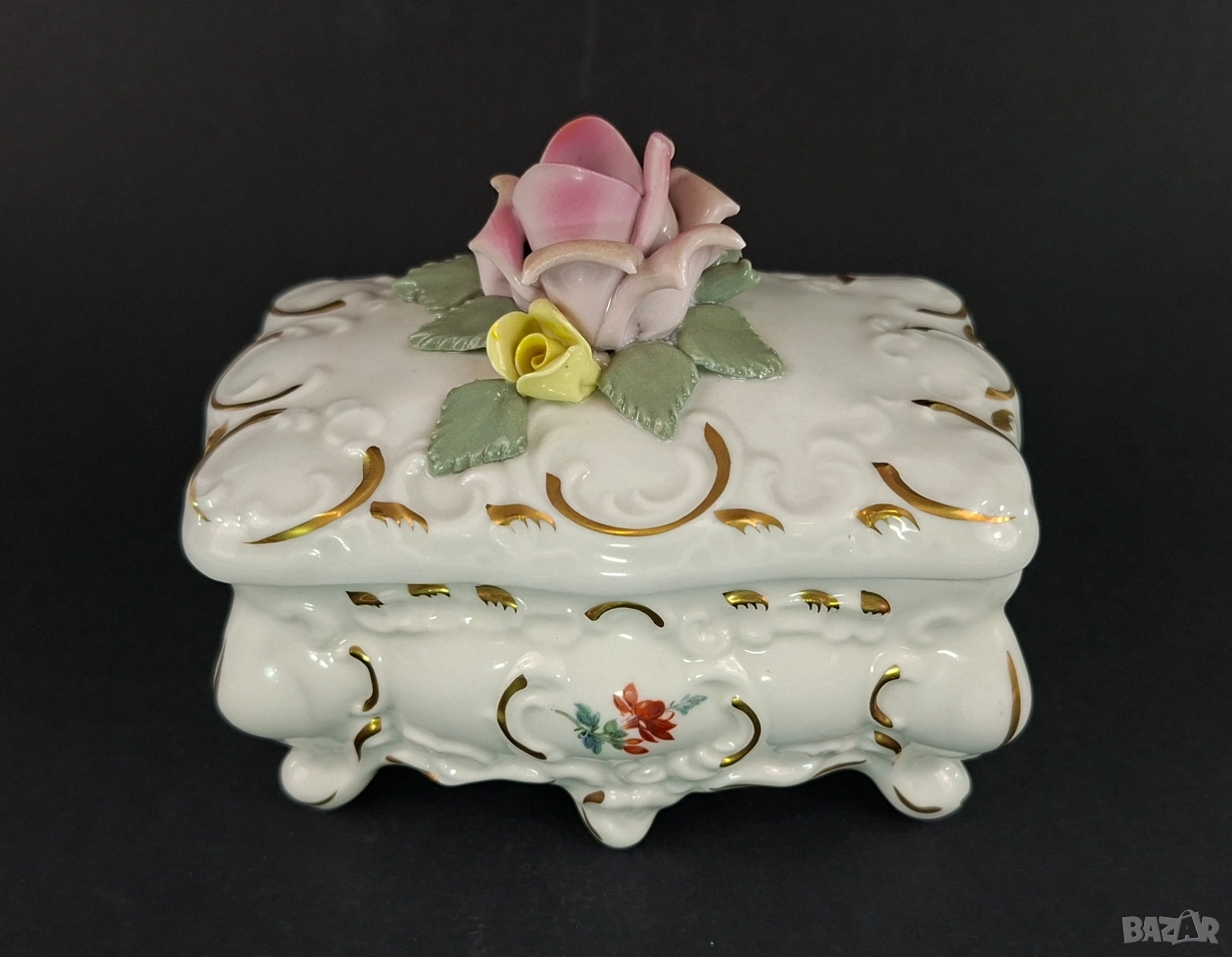 Порцеланова бижутерка Sandizell, Dresden, снимка 1