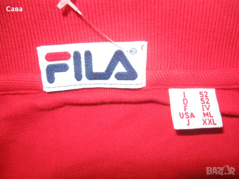 Блуза FILA  мъжка,ХЛ, снимка 1