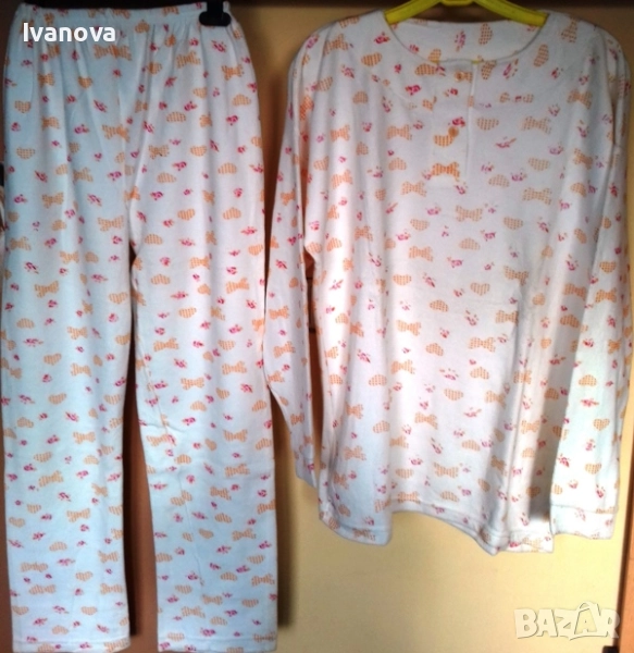 Пижама дамска плътна и нова, снимка 1