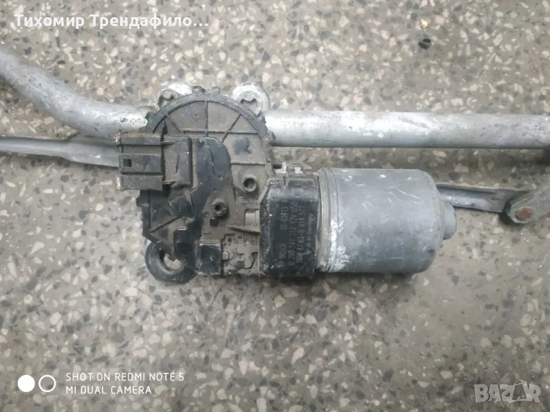 Моторче с механизъм чистачки BMW E46 67.63-6914577 , 0390241712 , 0 390 241 712 , 2003г., снимка 1