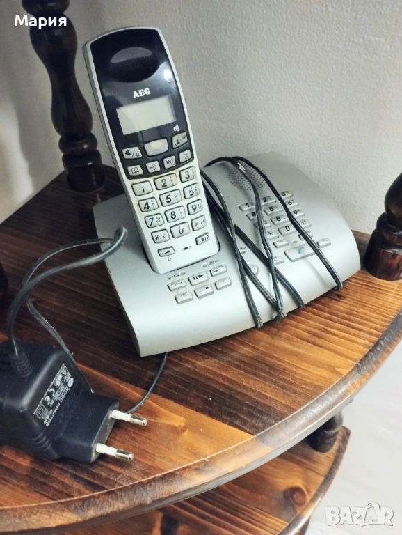 Стационарен телефон с подвижна слушалка , снимка 1