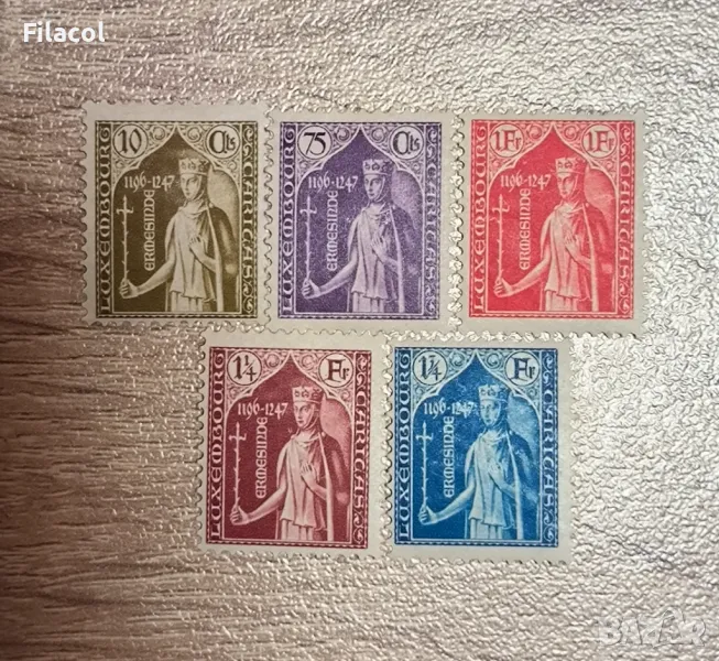 ЛЮКСЕМБУРГ 1932 За благосъстоянието на децата пълна серия, снимка 1