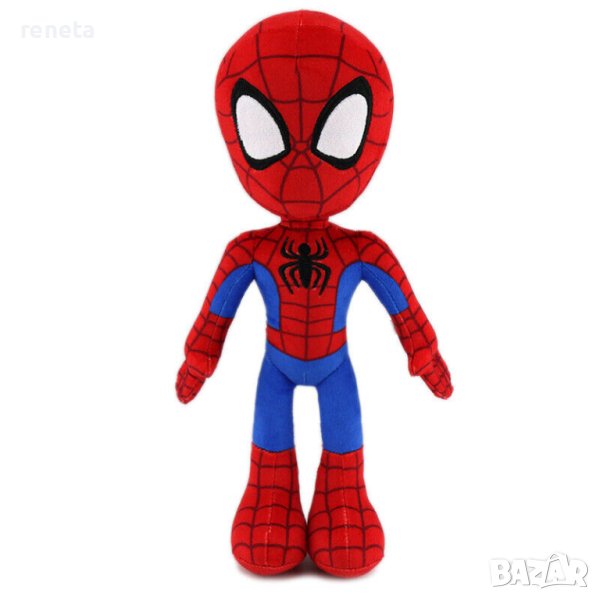 Играчка Spiderman, Плюшена, Червен, 30 см, снимка 1