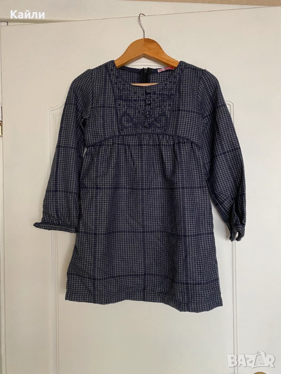 Рокля за момиче за 6 години 114см. нова, снимка 1