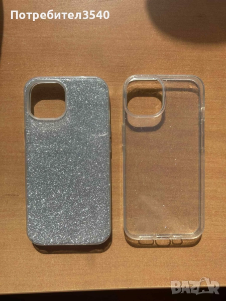 Калъфи с брокат за iPhone 14, снимка 1