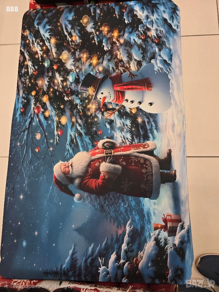 коледни изтривалки 50х80, снимка 1