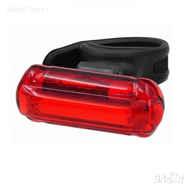 Стоп за велосипед, Задна светлина, USB, елипса, снимка 1