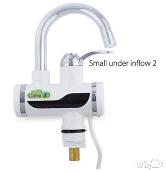 Смесител за вода с нагревател за мигновено загряване, снимка 1