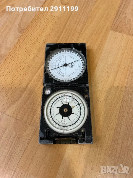 Антикварен компас, снимка 1