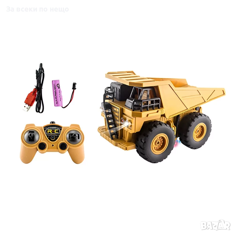 ✨Детски радиоуправляем самосвал, снимка 1