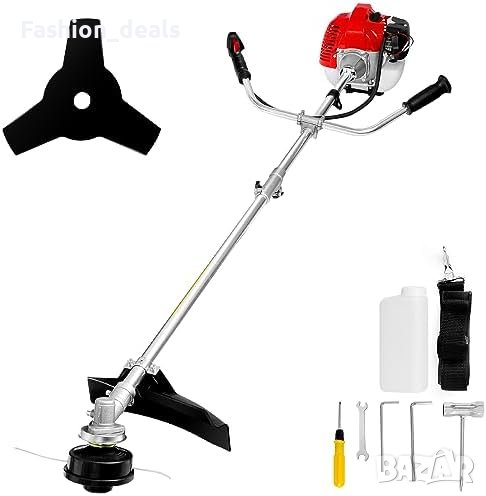 Нов Мощен градински тример за трева с 3T нож поддръжка на двор градина , снимка 1