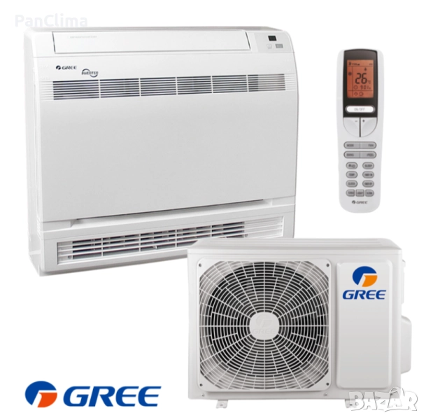 Инверторният подов климатик Gree GEH12AAXD-K6DNA1A, снимка 1