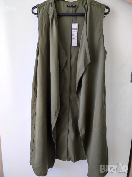 Sisley елек, може да се добави и коланче и да е рокля/туника. Нов, с етикет, размер 44, н, снимка 1
