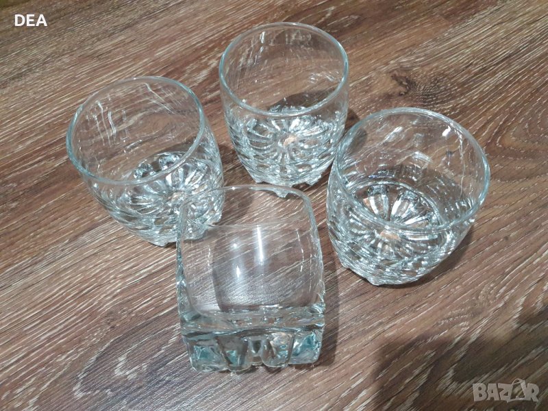 Чаши за уиски,безалкохолно 4бр.-8лв.НОВИ, снимка 1