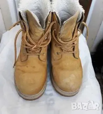 Lurchi боти жълти 36, подметка-профилирана, неплъзгаща се, снимка 1