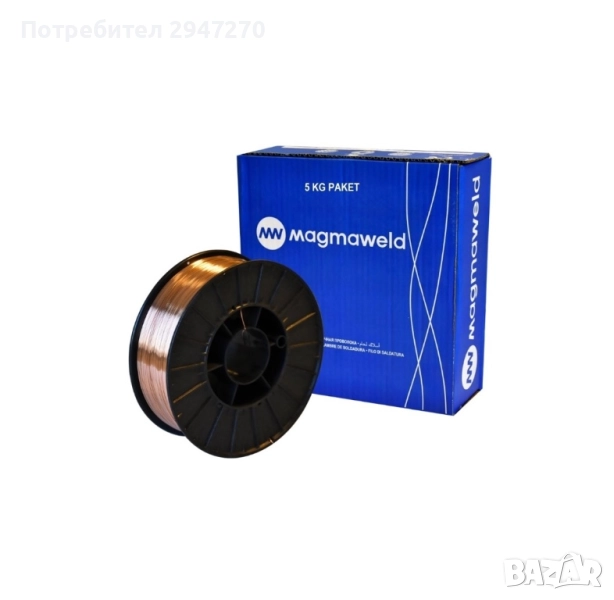 ЗАВАРЪЧНА ТЕЛ 0.8 ММ 5 кг. MAGMAWELD, снимка 1